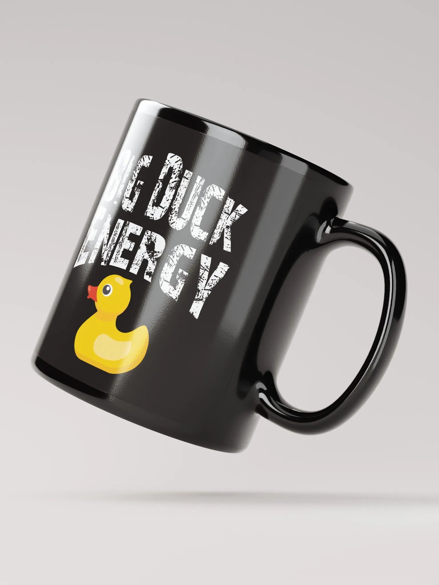 Big Duck Energy Black Mug product image (4)