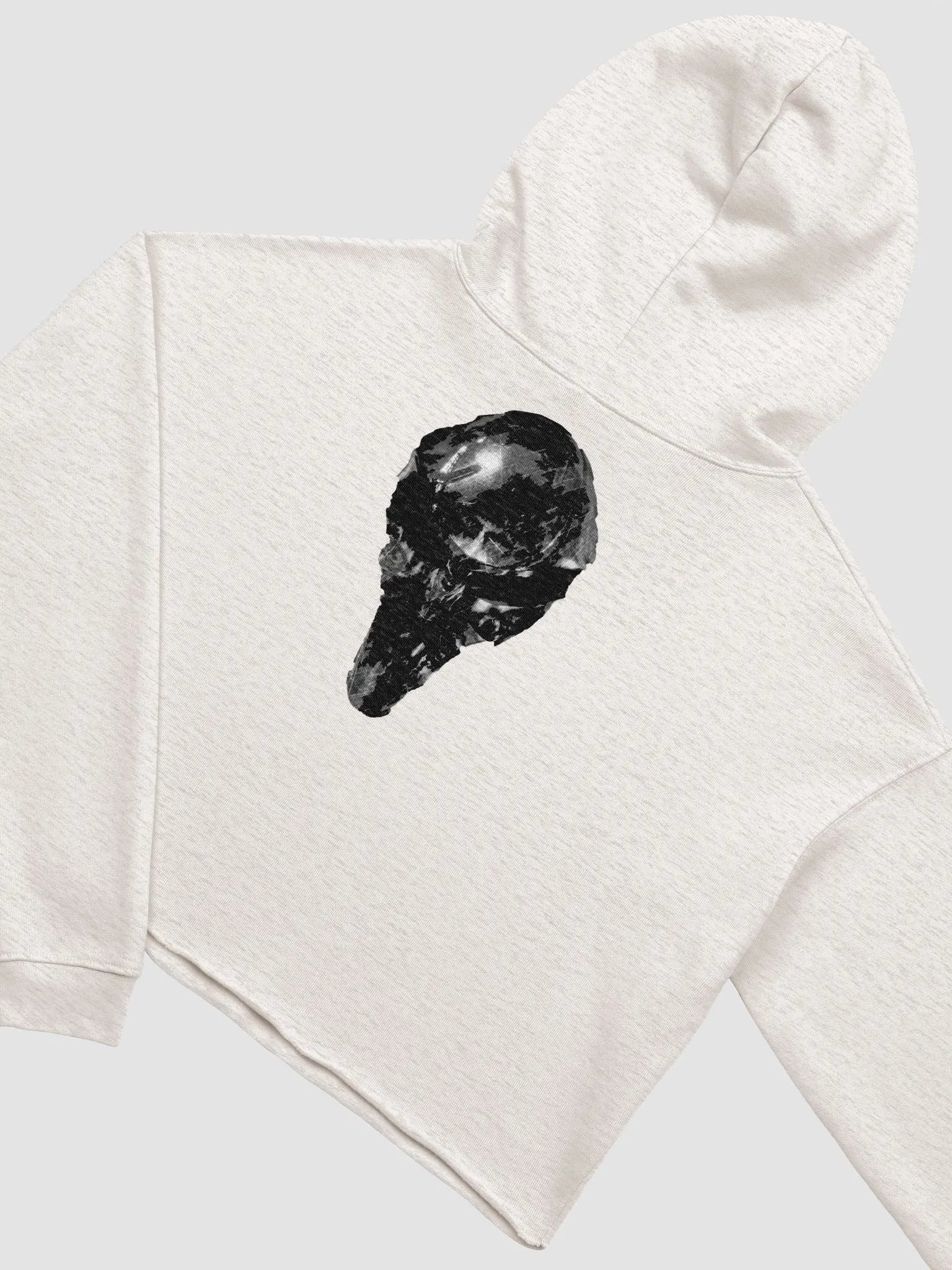 Ladies Crop Hoodie (Light Colors) product image (7)