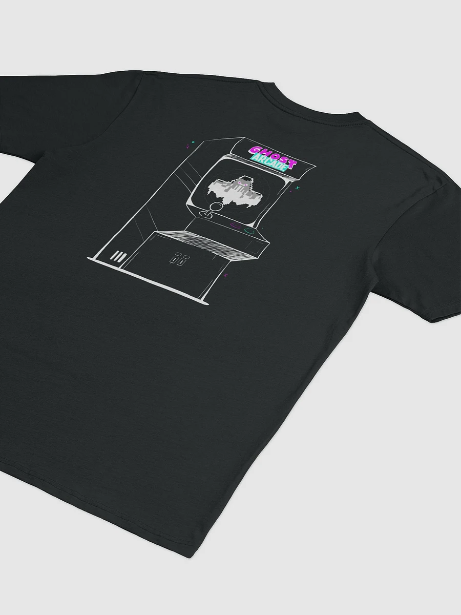 Gh0stie with Arcade logo on reverse Tee - Black product image (3)