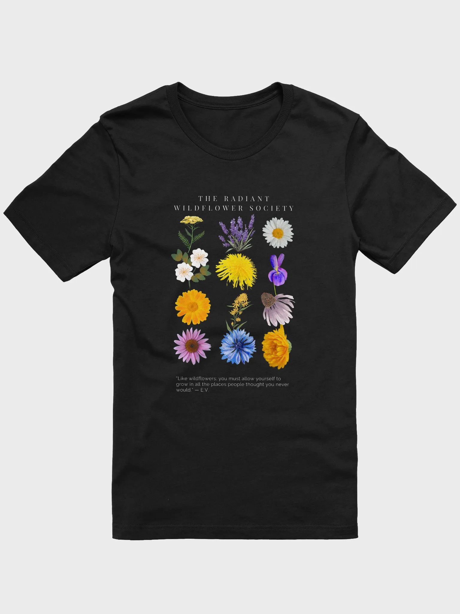 The Radiant Wildflower Society Tshirt product image (1)
