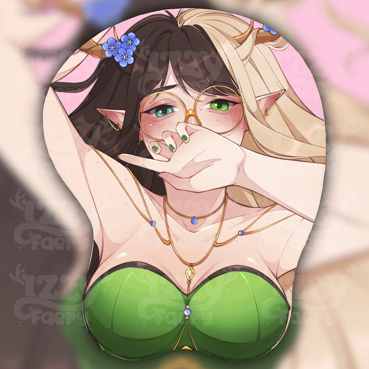 IzzyFaery Shy ~ 3D Mouse Pad With Wrist Support ~ Limited Edition product image (1)