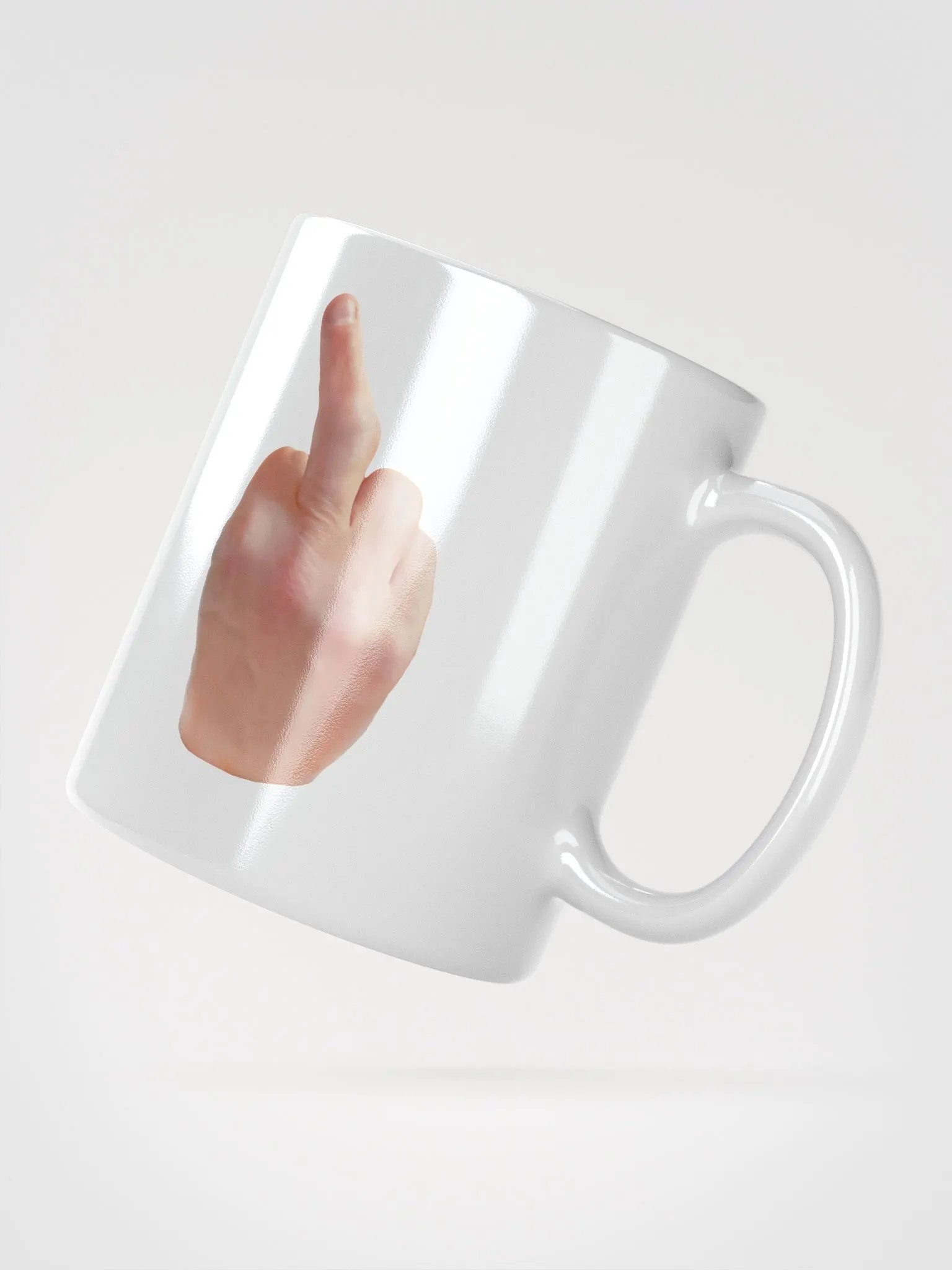 Pahpah Kenway Middle Finger Coffee Mug product image (2)