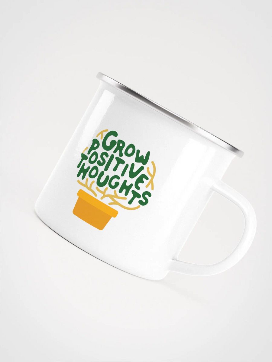 Grow Positive Thoughts Enamel Mug product image (5)