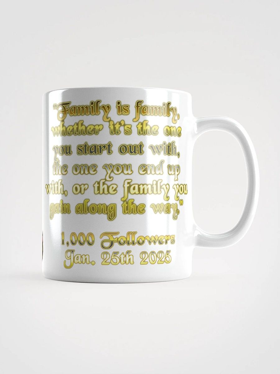 Limited Edition 1K Followers Celebration Mug product image (3)