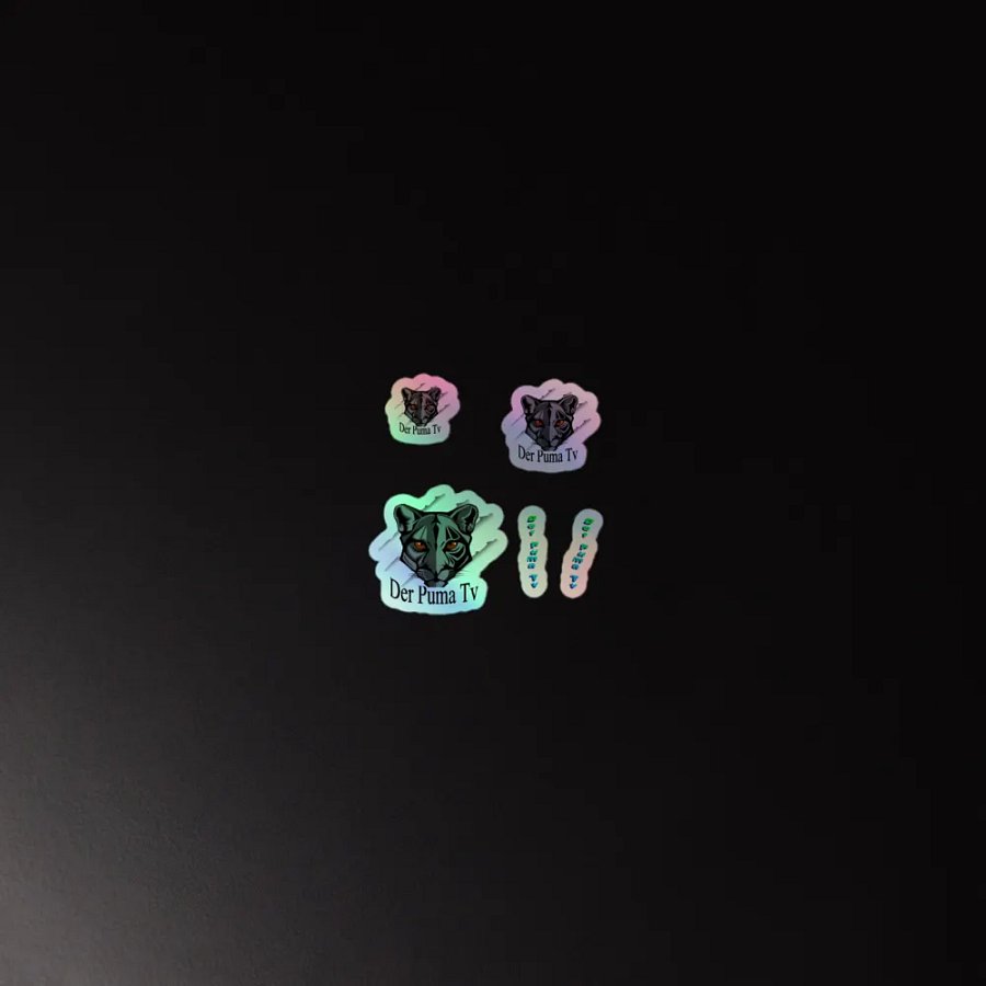 Der Puma Tv Holographic Sticker product image (4)
