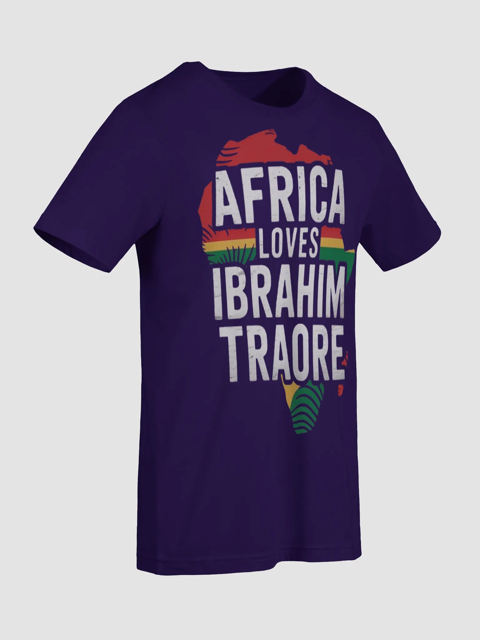 Africa loves Traore Burkina Faso- Ibrahim Traoré Supersoft T-shirt product image (89)