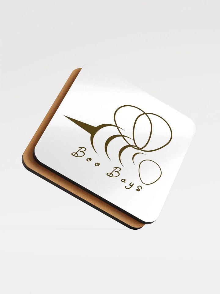 Boo Bays Glossed Cork Coaster product image (1)