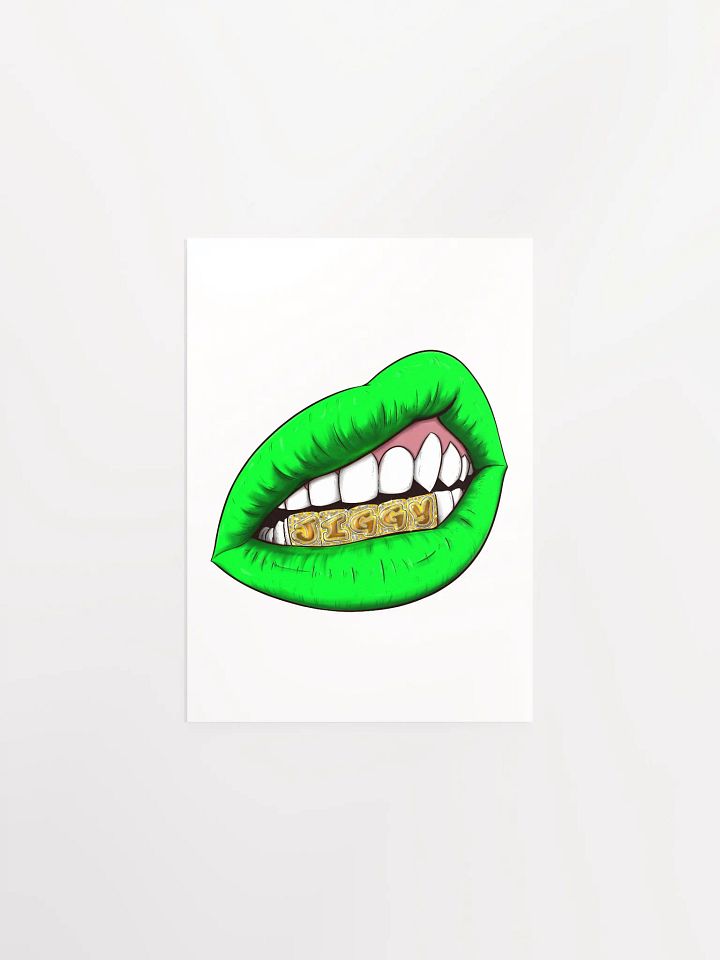 Green Jiggy Grill Poster product image (1)