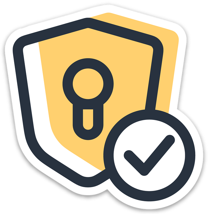 Privacy Guides Die Cut Sticker (3x) product image (1)