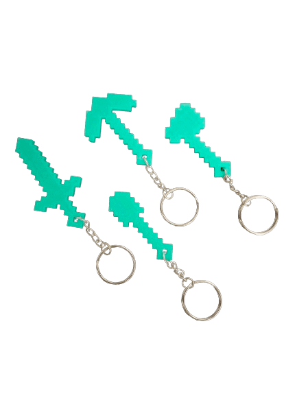 Minecraft Tool Keychain product image (1)