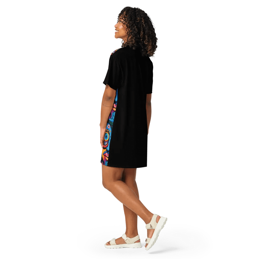 Psychedelic Visions T- Shirt Dress product image (6)