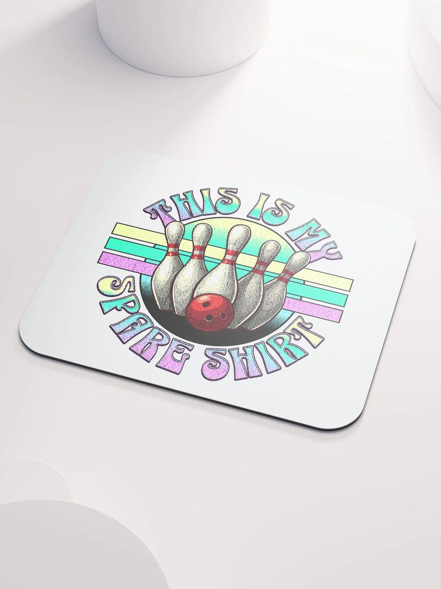 This Is My Spare Shirt Bowling Strike in Style Mouse Pad product image (3)