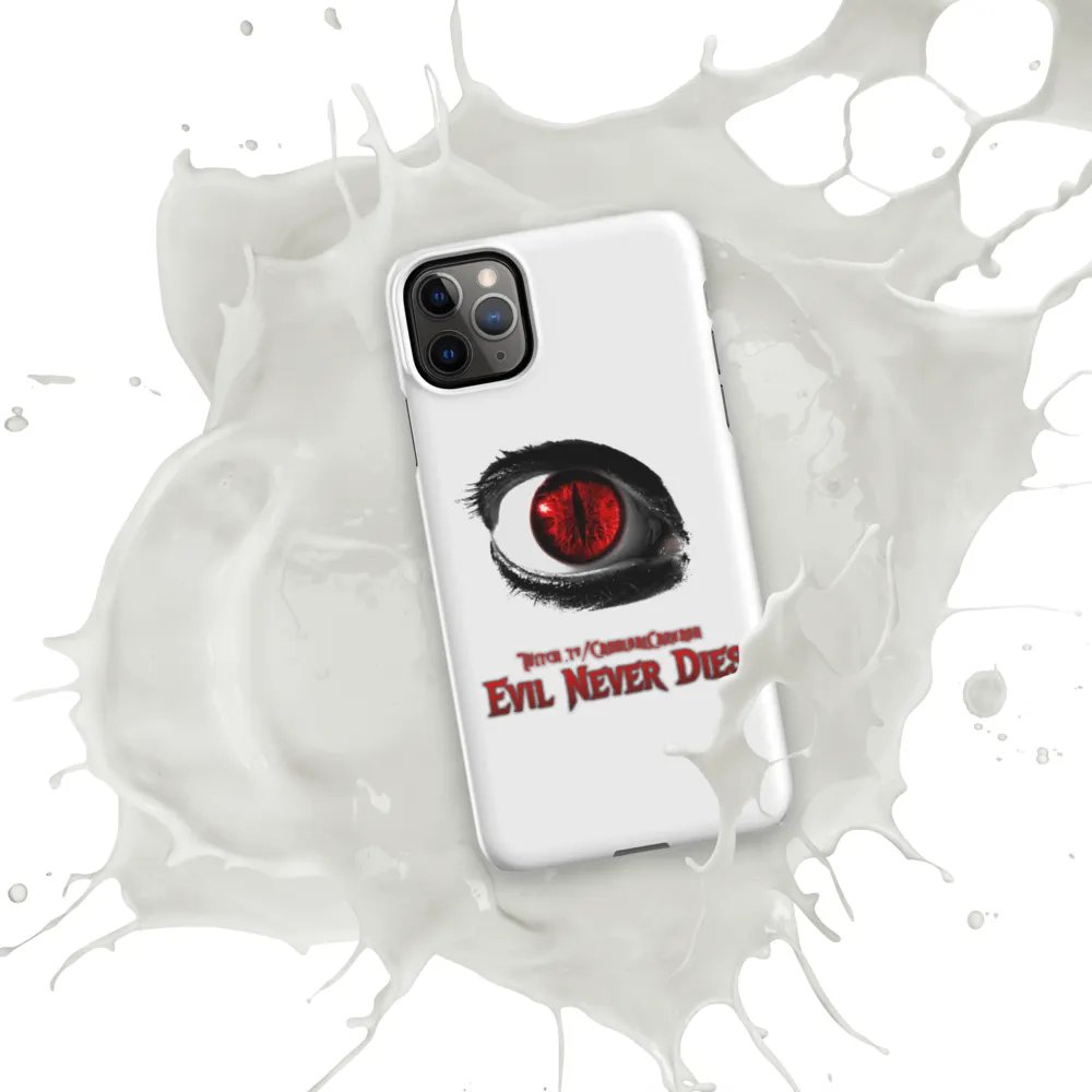Red Evil Never Dies Logo Phone Case product image (50)