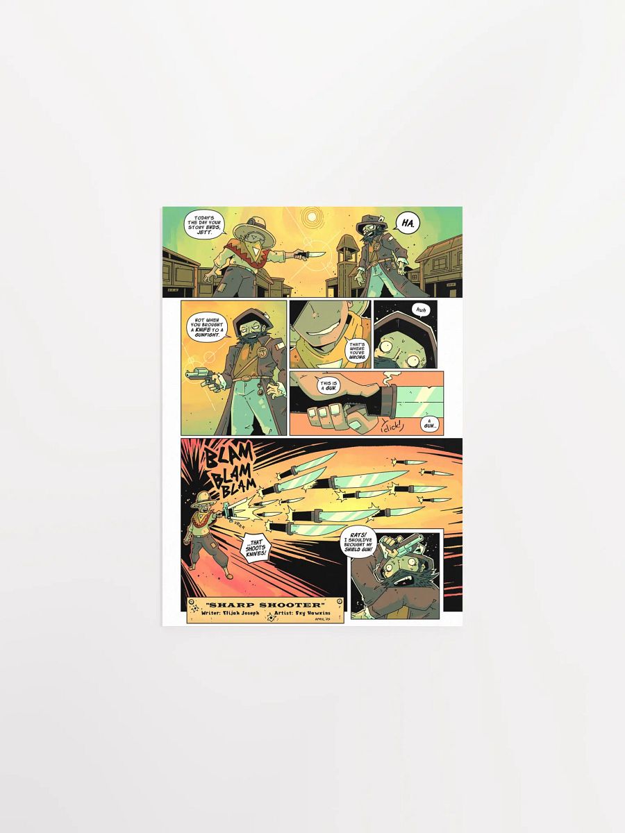 Sharp Shooter - WALL PRINT product image (1)