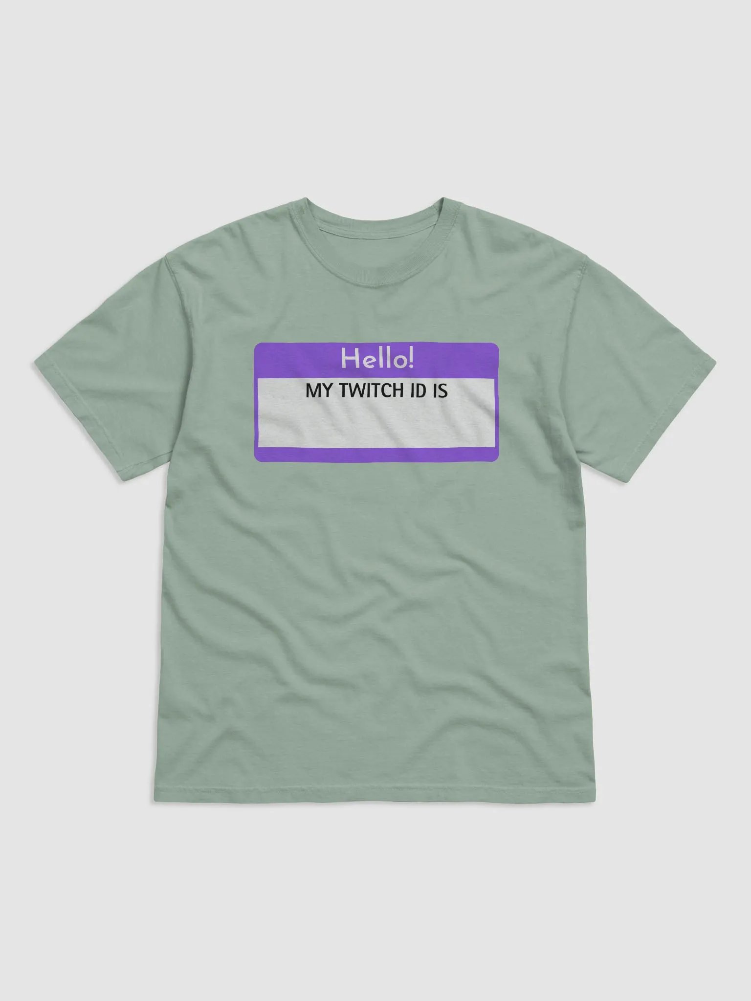 Hello! Twitch Viewer ID Badge product image (1)