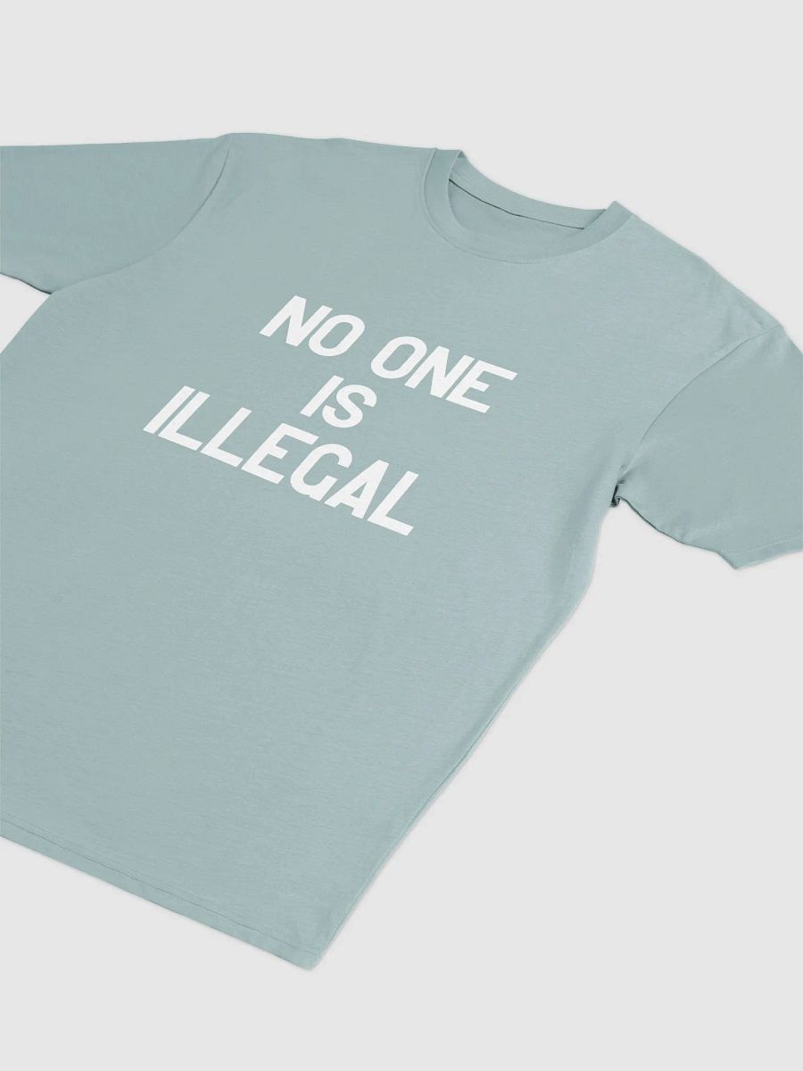 Pris-No One Is Illegal -Cotton Heritage Men's Premium Heavyweight Tee product image (2)