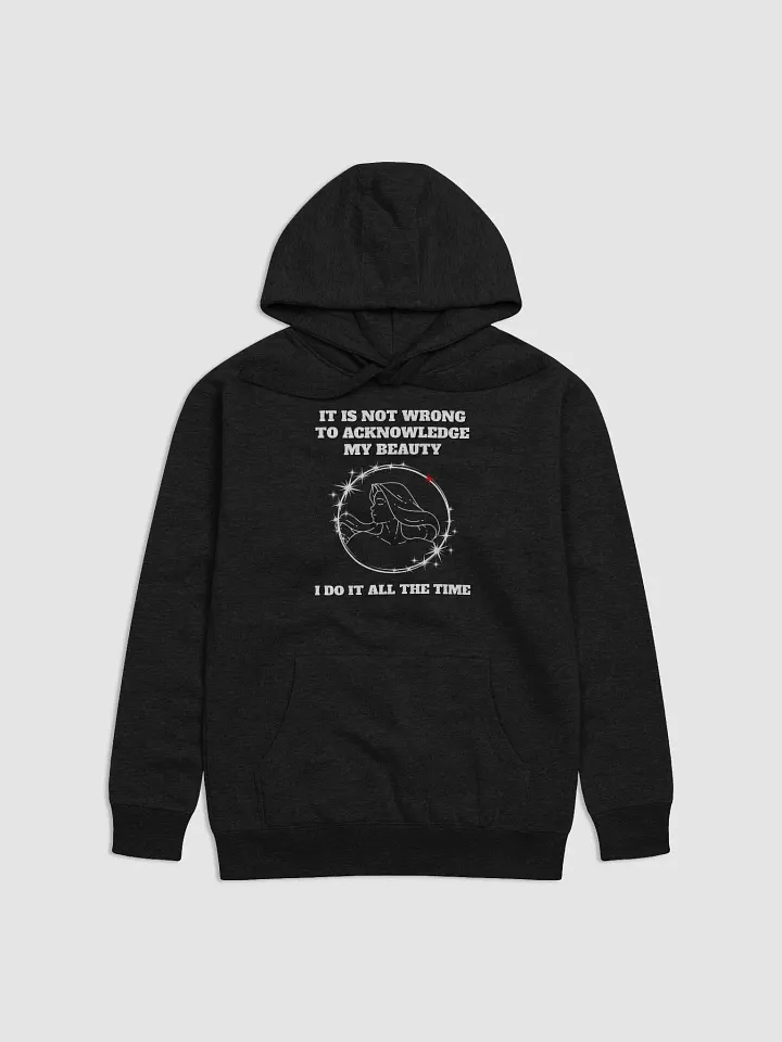 It Is Not Wrong To Acknowledge My Beauty - Funny Hoodie product image (3)