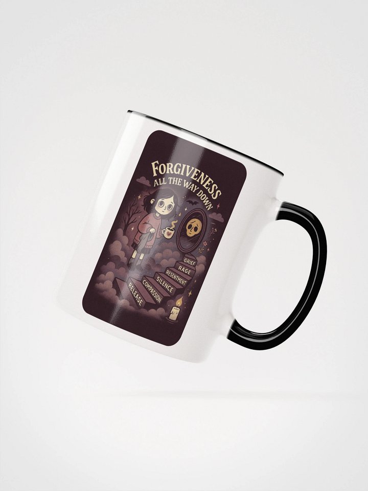 Forgiveness All The Way Down Accent Mug product image (3)