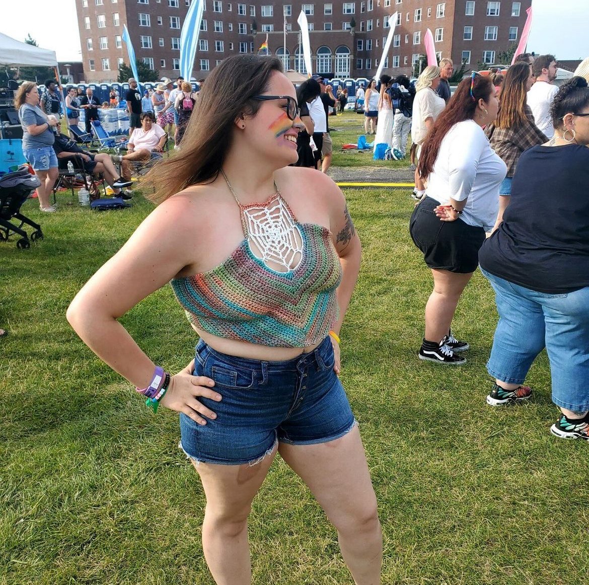 Spiderweb Halter Top product image (3)