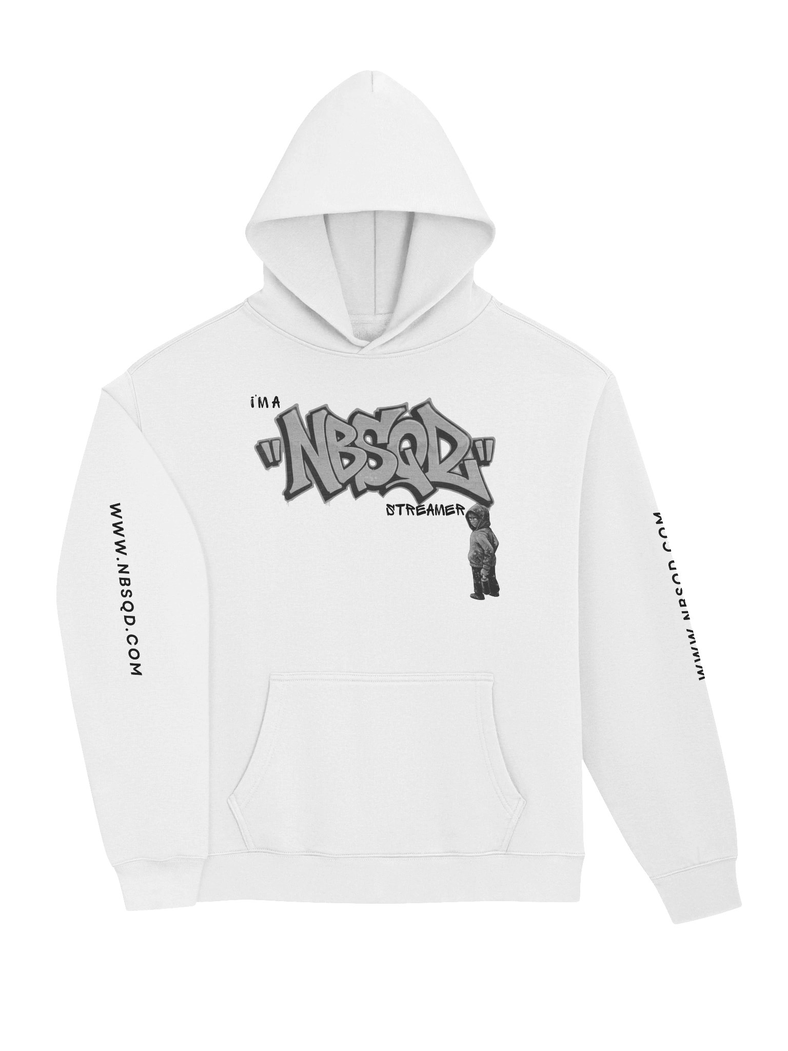 Noobsquad “NBSQD Graffiti – Break The Rules, It’s Part of The Game” Men’s Hoodie product image (3)