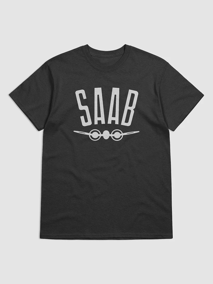SAAB Vintage Airplane Heavyweight T-Shirt product image (1)