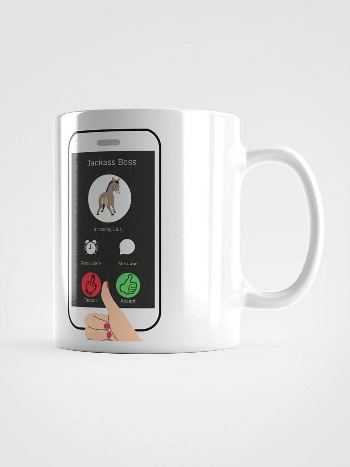 When The Boss Calls - White Mug product image (1)