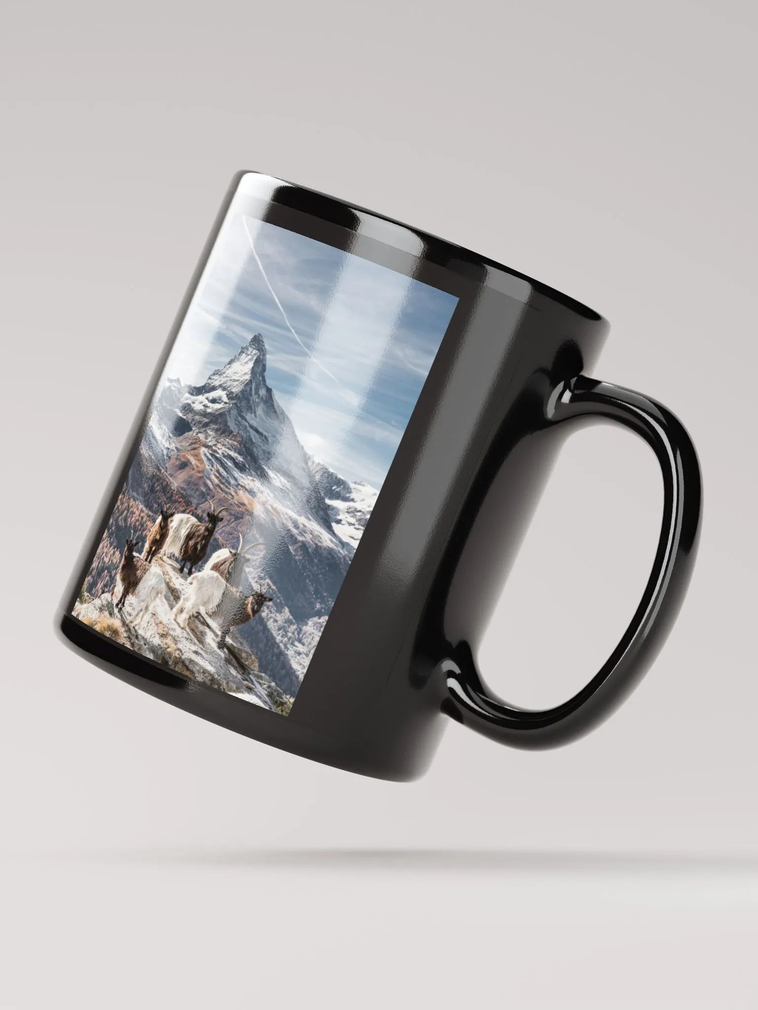 Blackneck goats with Matterhorn (one shot) product image (4)