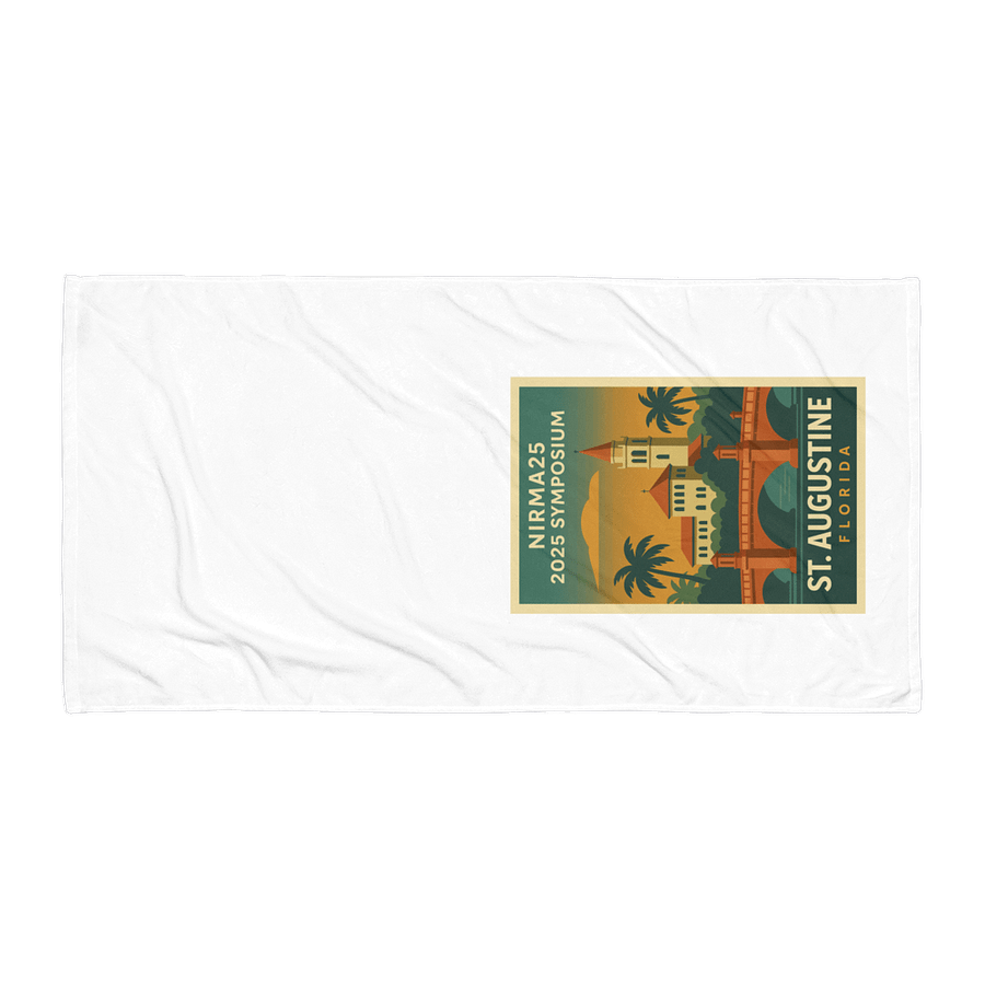 St. Augustine Bridge Beach Towel – NIRMA25 Edition product image (1)