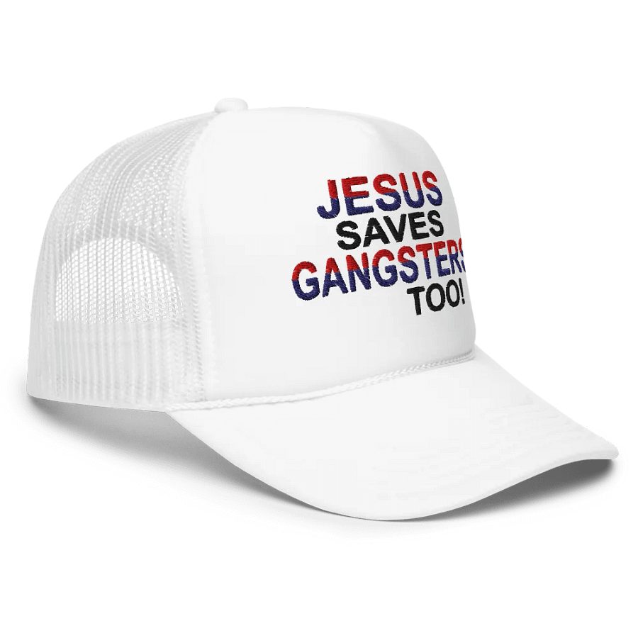 Jesus Saves Gangsters Too Hat product image (11)