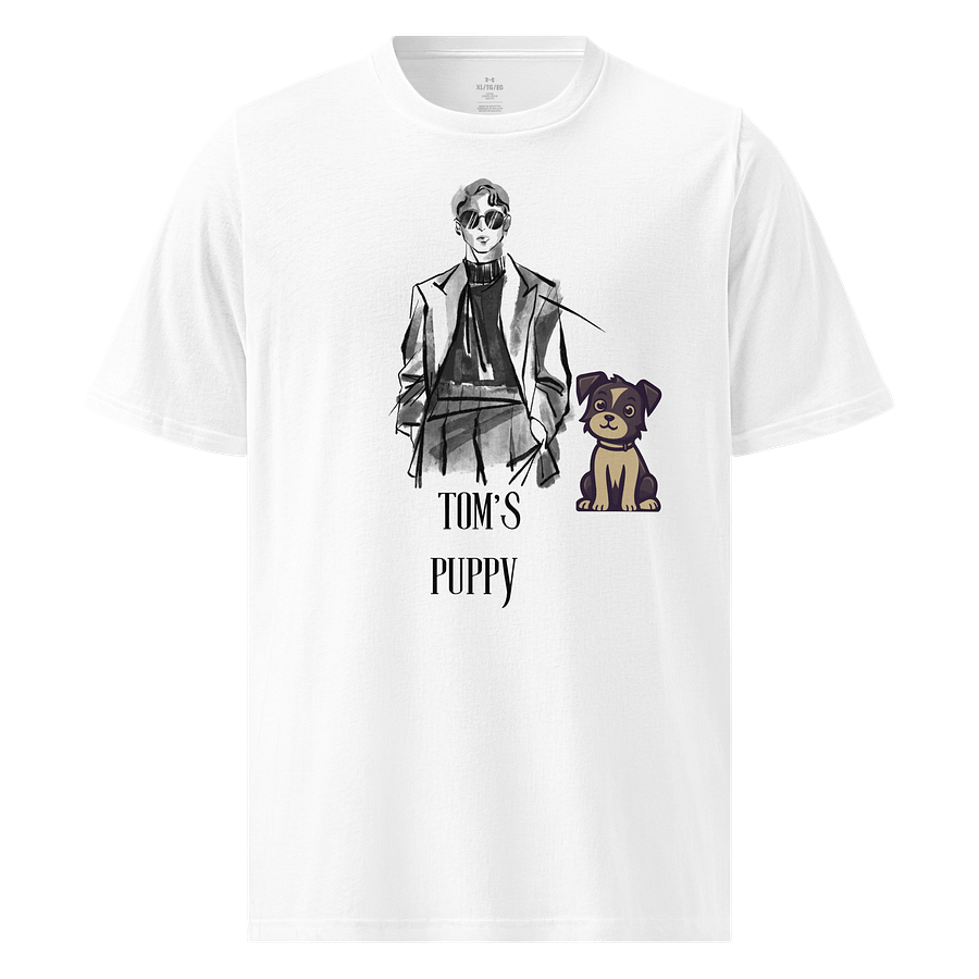 TOM'S PUPPY Illustration Print T-Shirt product image (1)