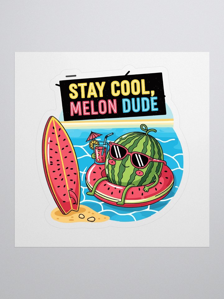 Melon Dude Summer Vibes Sticker Pack product image (1)