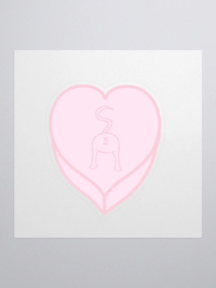 Conversation Heart Shanghai Butt ~ sticker product image (1)