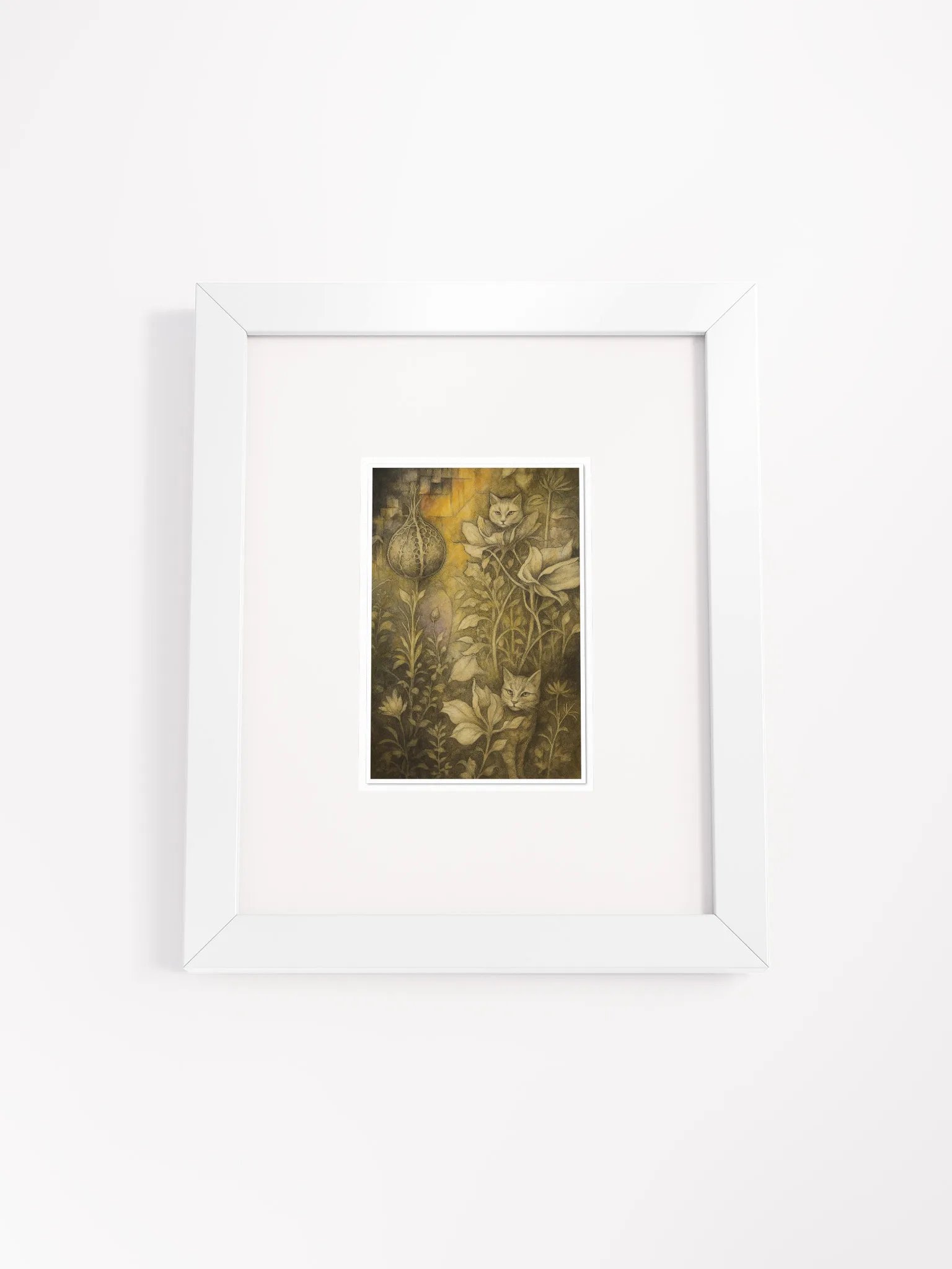 The Secret Garden Sketchbook Artprint Framed product image (1)