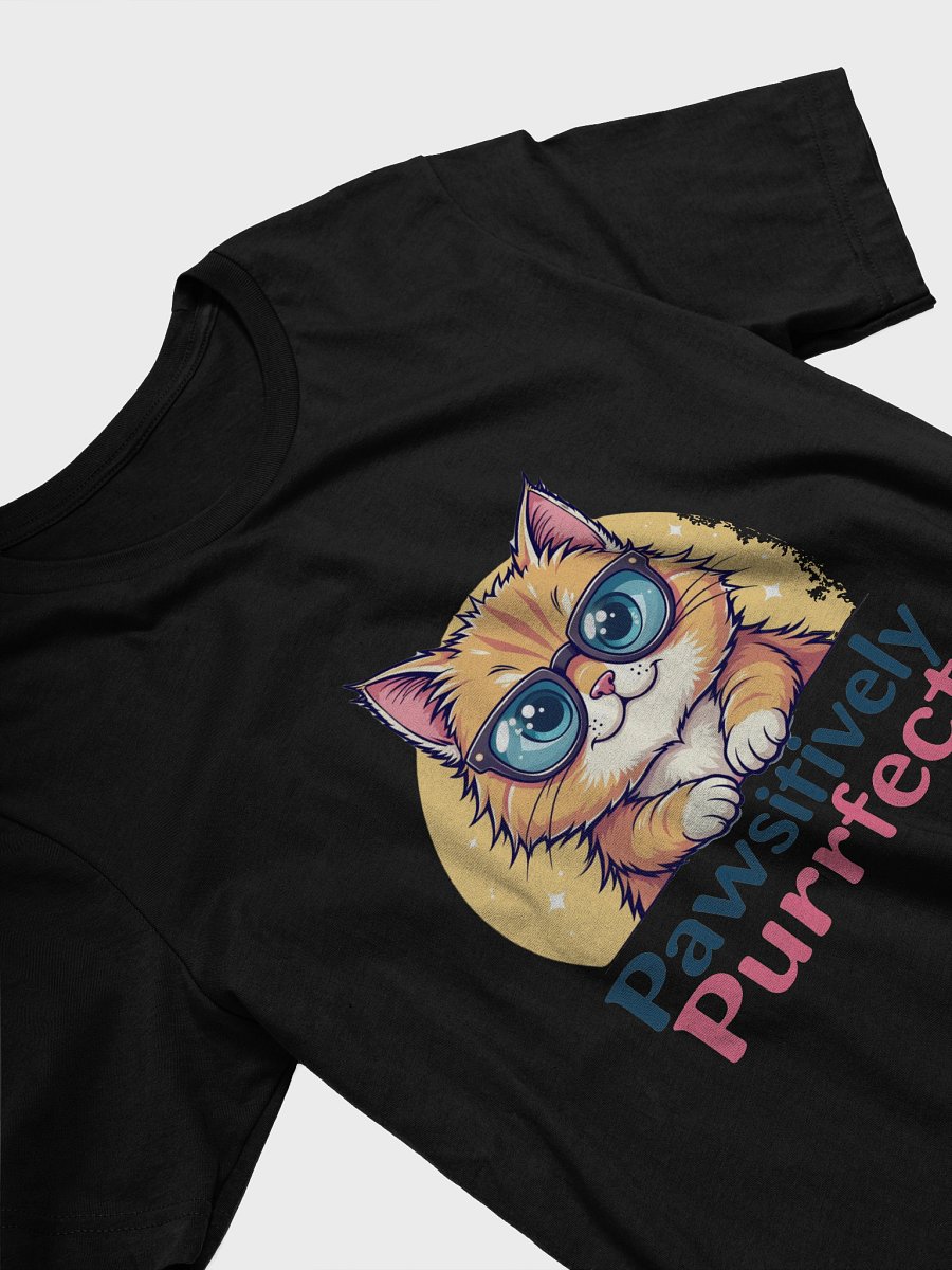 Whimsical Cat with Glasses T-Shirt product image (28)