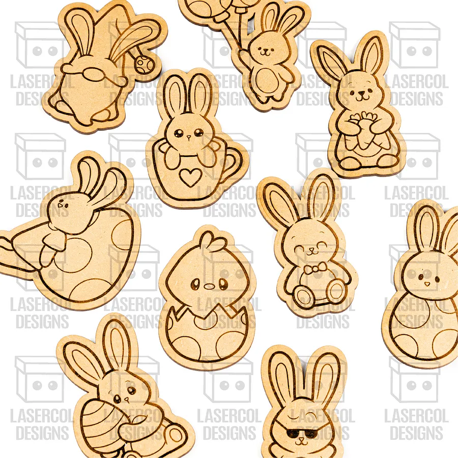 Easter Cut outs/Paint Kit Set 5 & Set 6 - Laser Cut Files product image (8)
