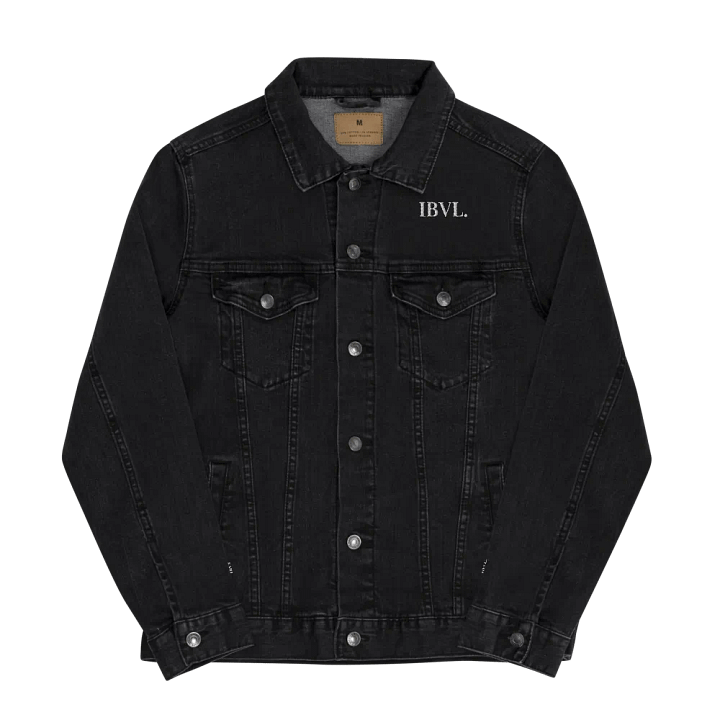 Premium Embroidered IBVL Signature Unisex Denim Jacket product image (1)