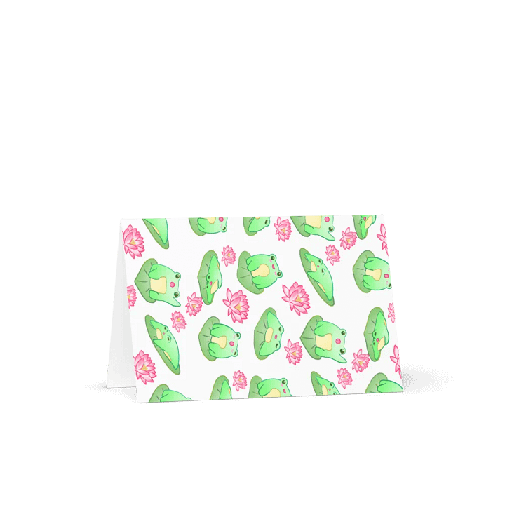 Kawaii Froggie Card product image (1)