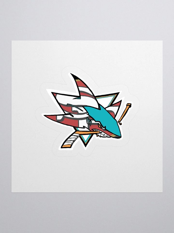 Niners / Sharks Sticker product image (1)