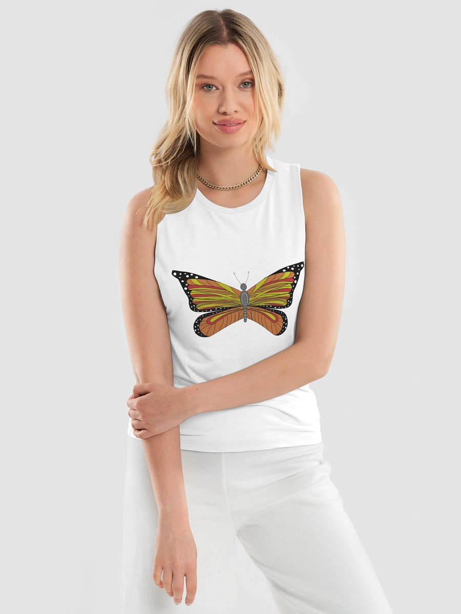 Vibrant Butterfly Flowy Muscle Tank product image (9)