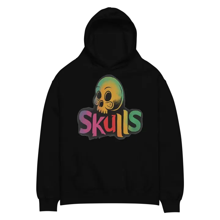 Psychedelic Skulls Unisex Hoodie product image (2)