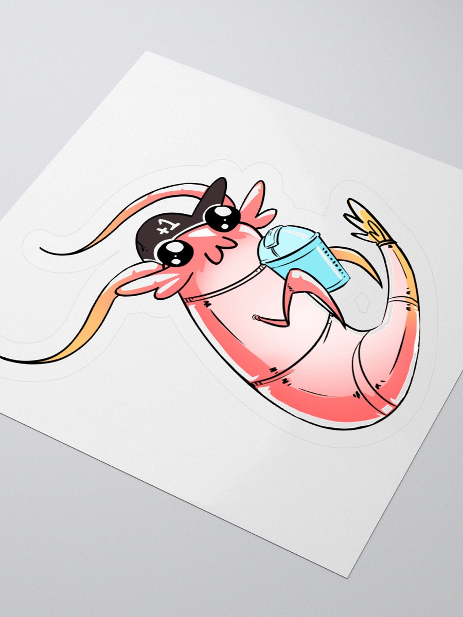 +1 Shrimp Shaker Sticker product image (3)