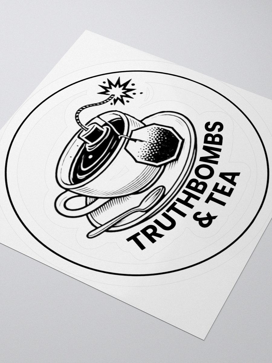 Truthbombs & Tea Official Logo Sticker product image (8)
