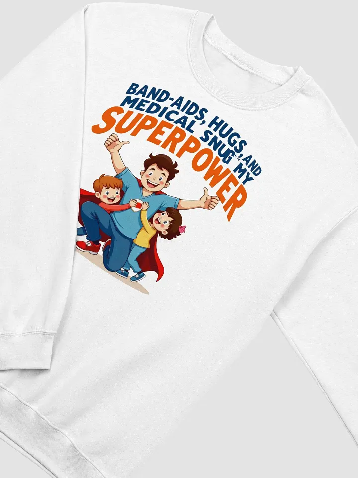 Superpower Hugs Crewneck Sweatshirt product image (16)