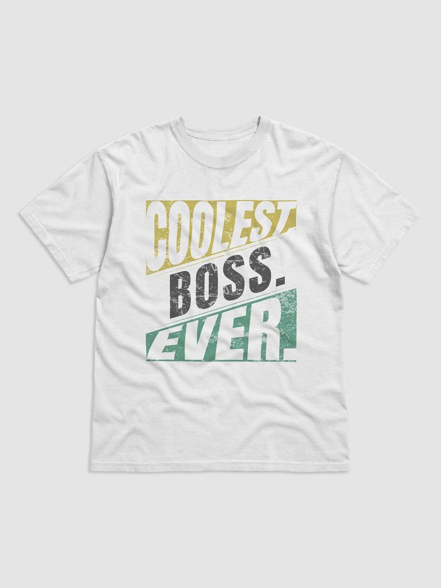 Special Edition Heavyweight T-Shirt – Coolest Boss Ever | Ultra-Soft, Elevated Fit & Leadership-Inspired product image (11)