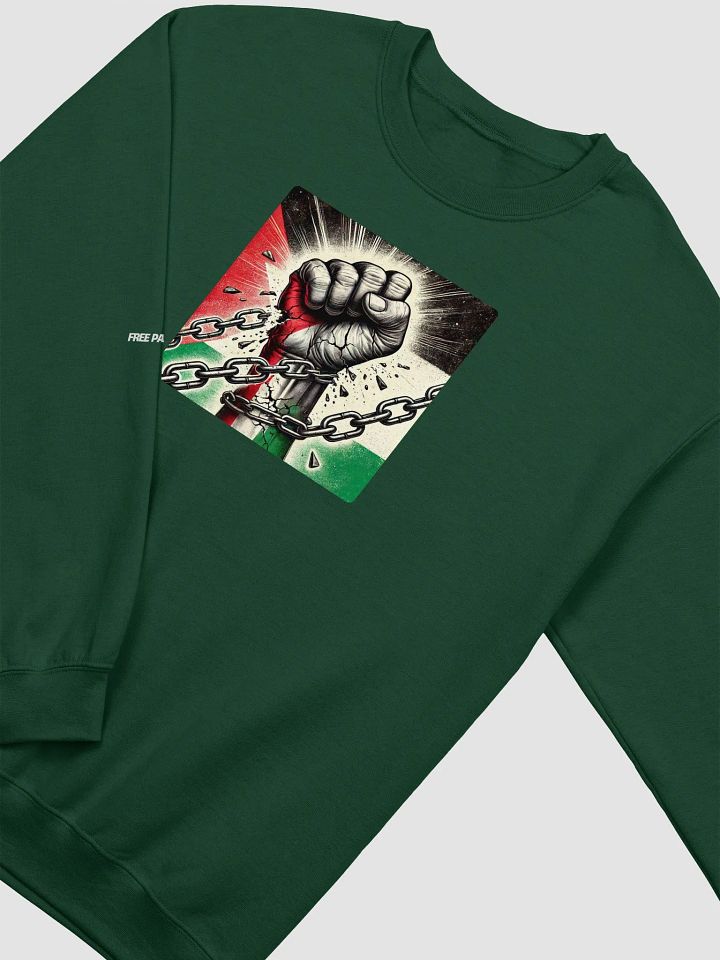 Gildan Classic Crewneck Sweatshirt | AI Design FREE PALESTINA product image (2)