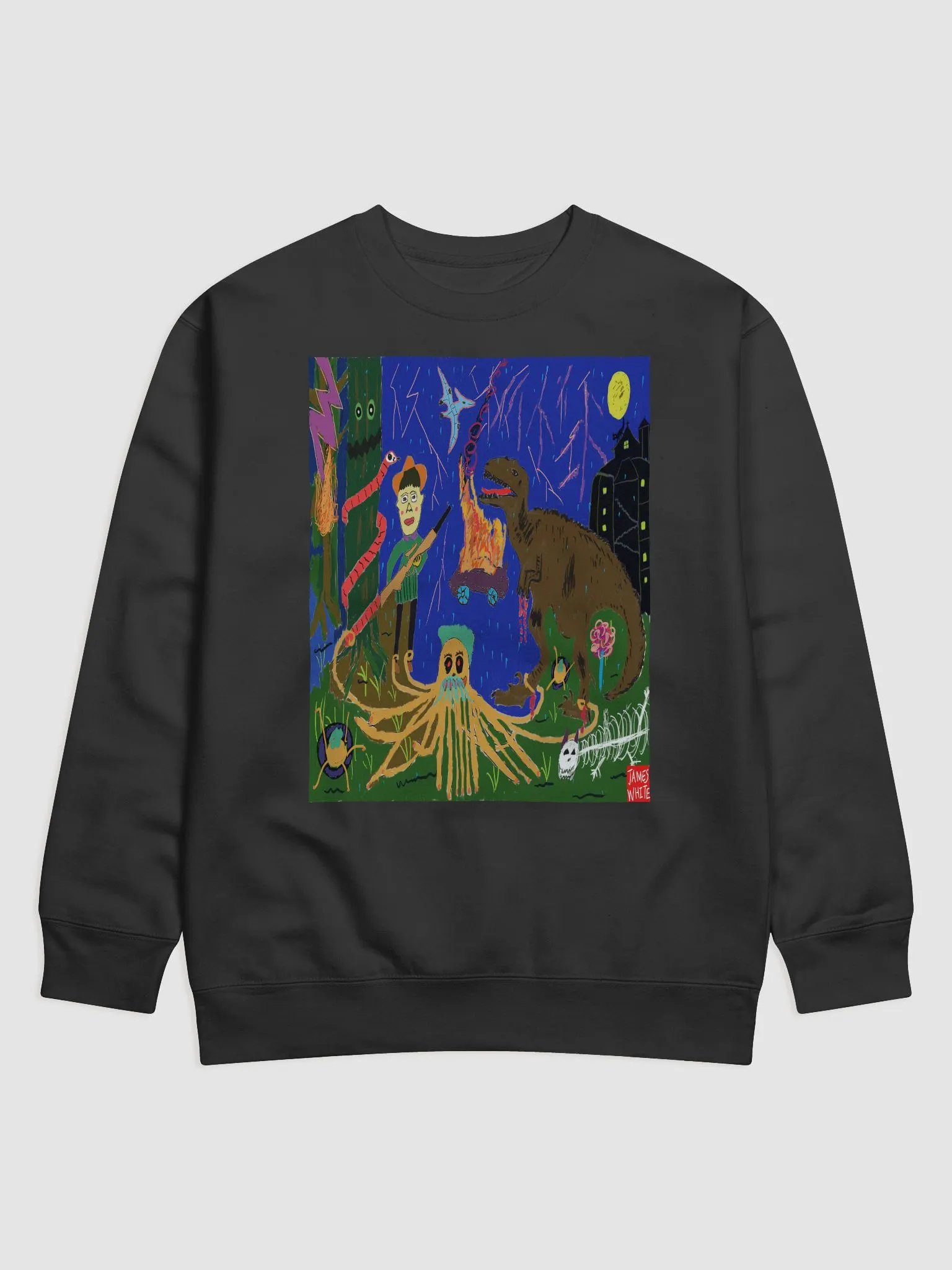 Cotton Heritage Premium Sweatshirt: monster product image (1)
