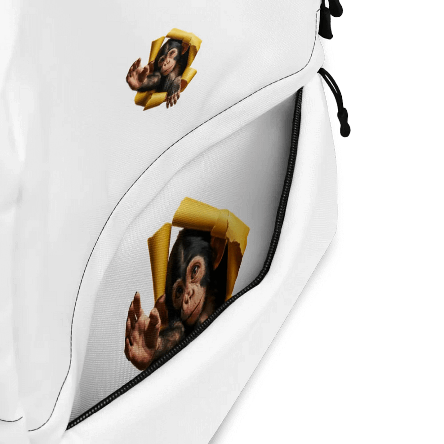 Chimpanzee Reach All-Over Backpack product image (3)