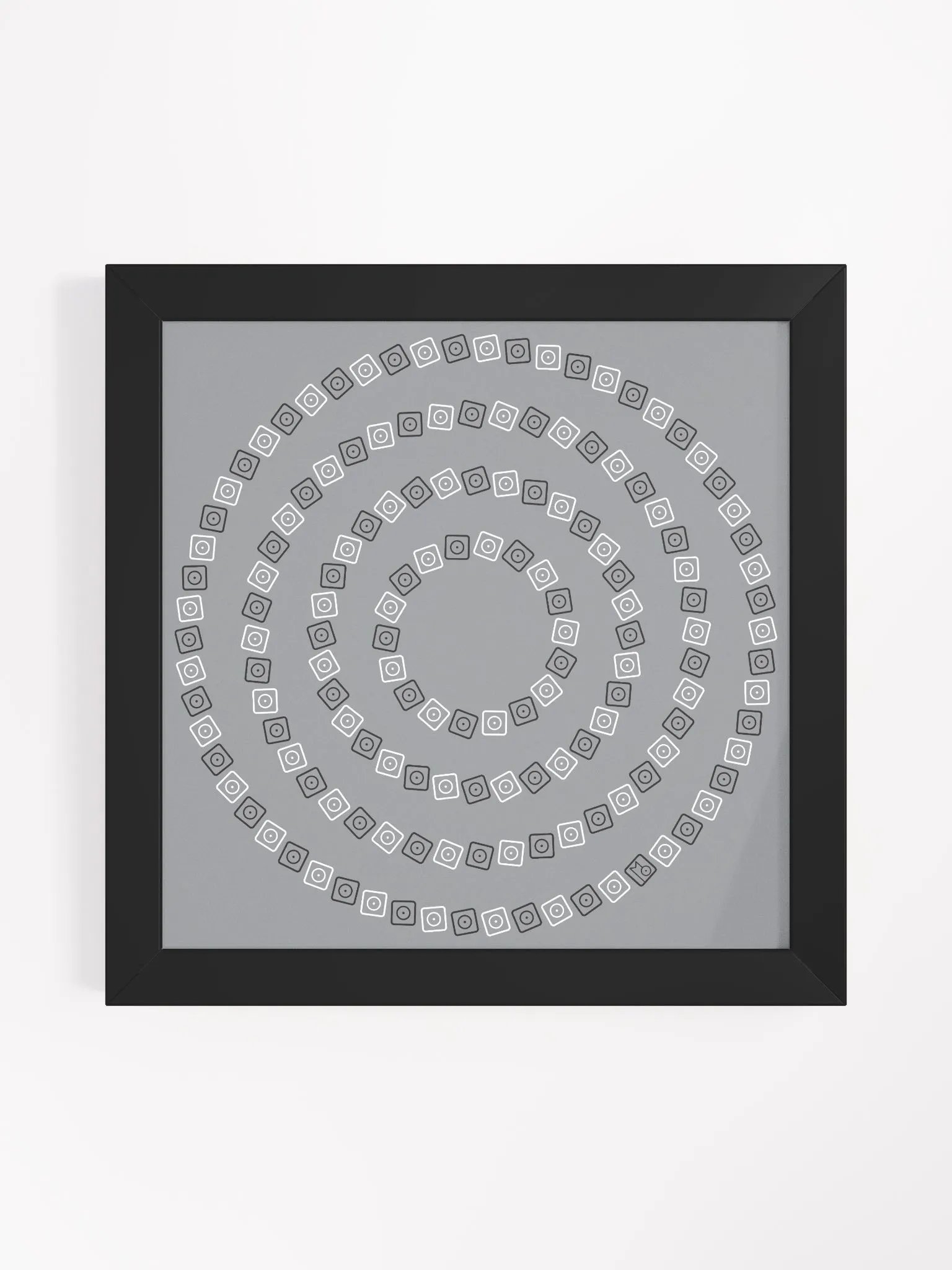 Optical Sun Icon / MO Framed Poster product image (1)