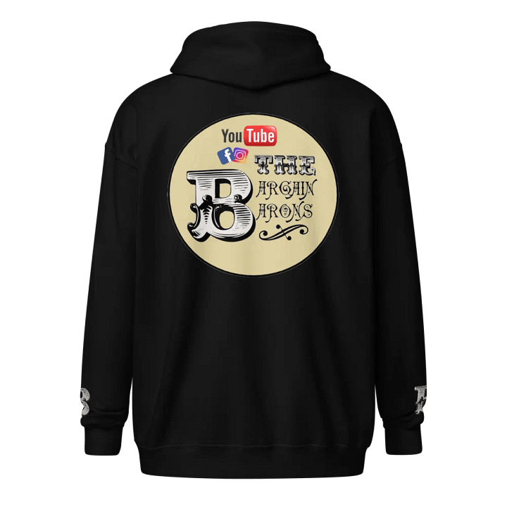 BARGAIN BARONS LOGO (Zipper Hoodie) product image (2)