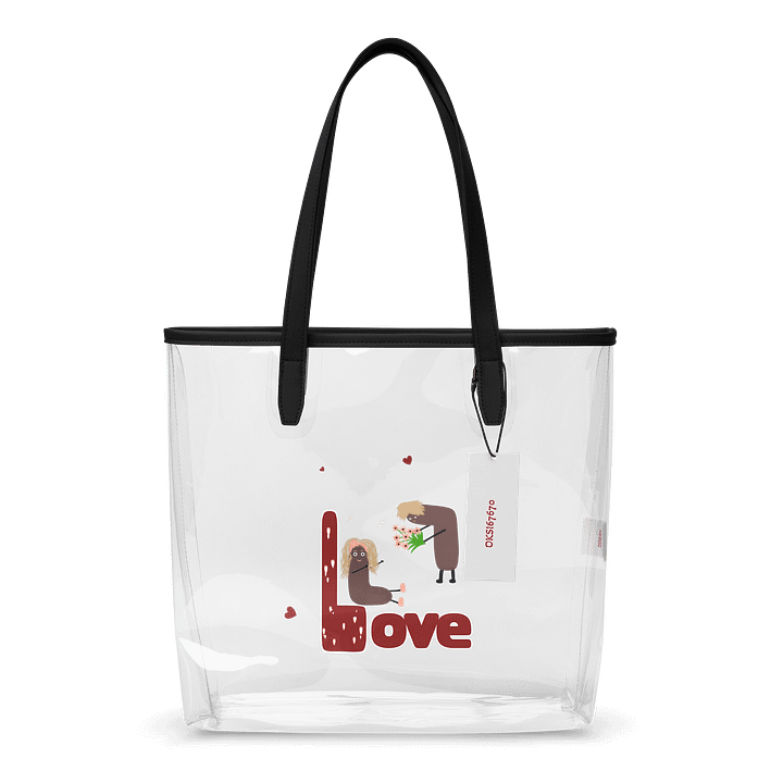 Love Sausage Clear Tote Bag product image (1)
